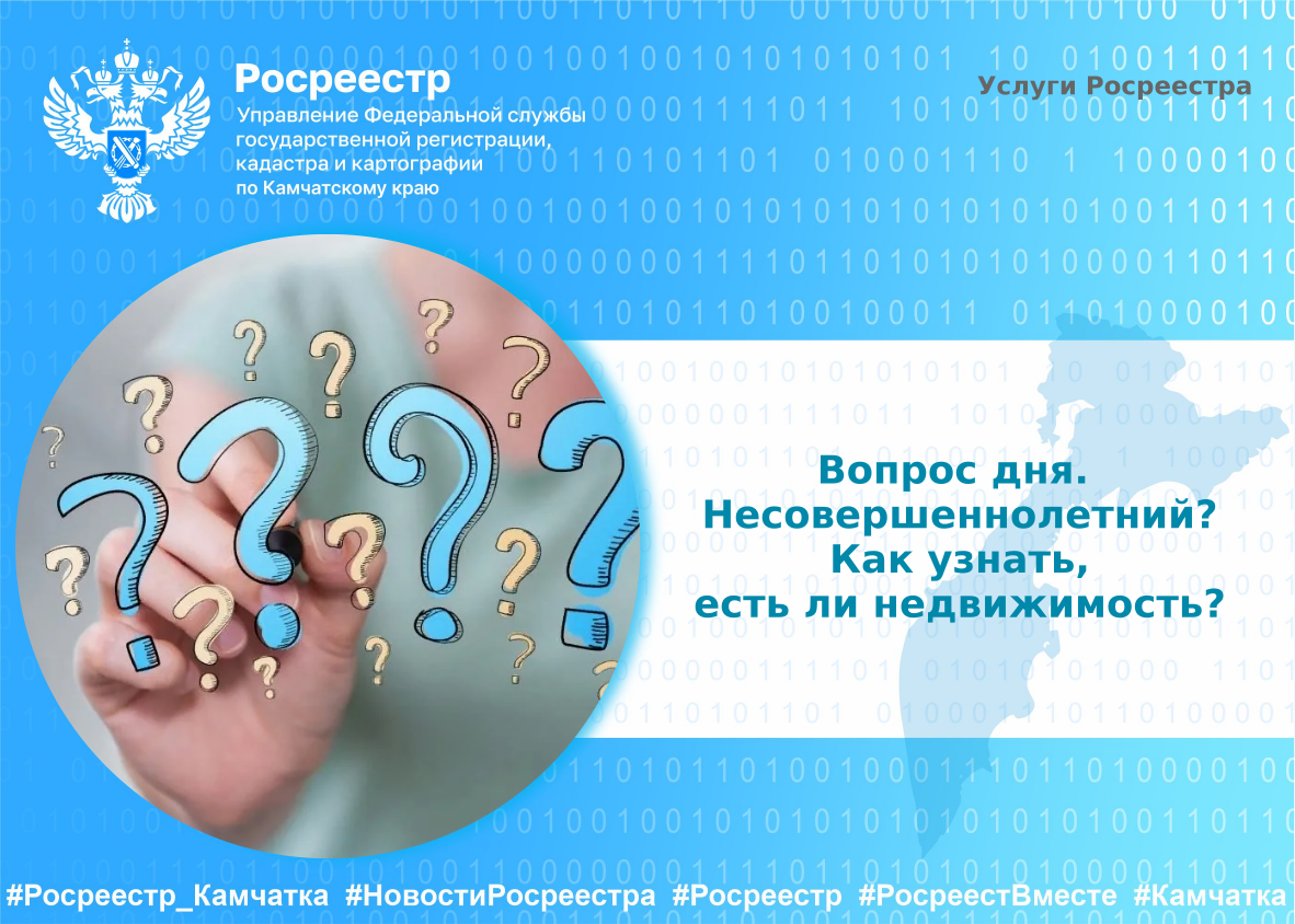 Несовершеннолетний? Как узнать, есть ли недвижимость?